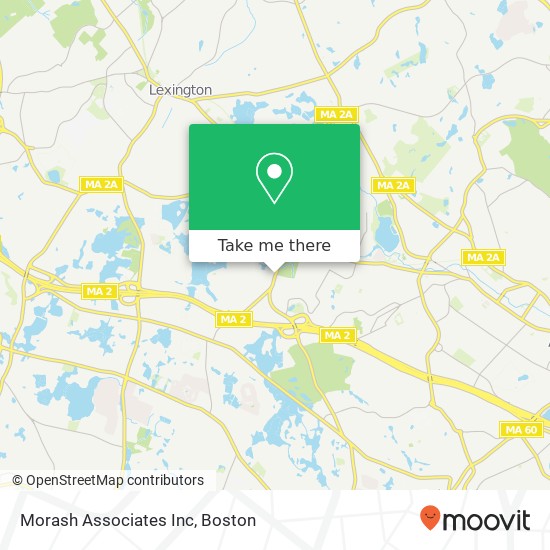 Morash Associates Inc map