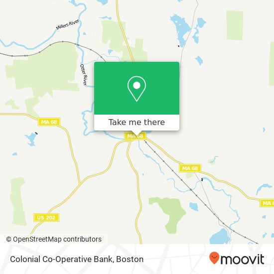 Colonial Co-Operative Bank map