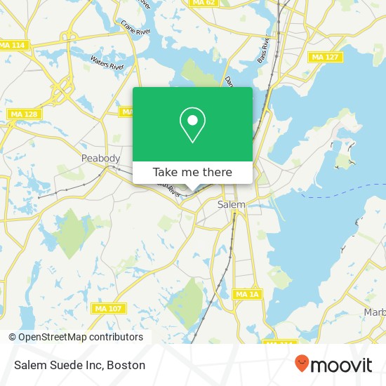 Salem Suede Inc map