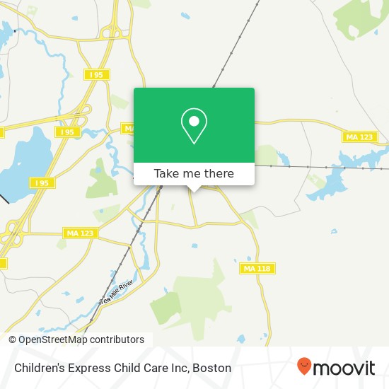 Children's Express Child Care Inc map