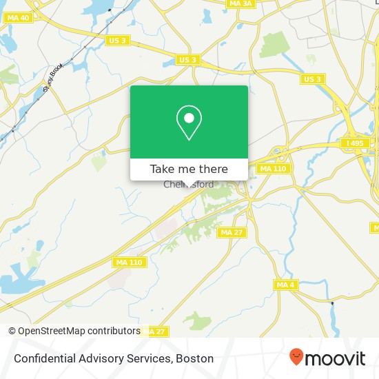 Confidential Advisory Services map