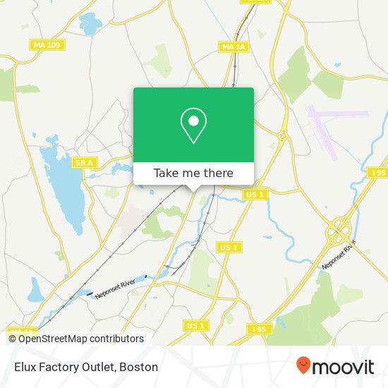 Elux Factory Outlet map