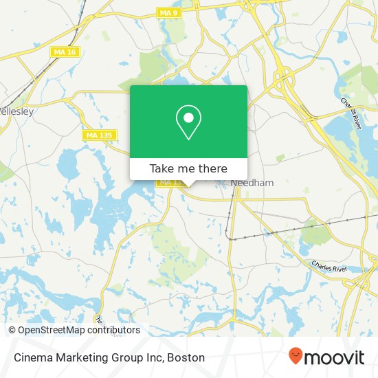Cinema Marketing Group Inc map