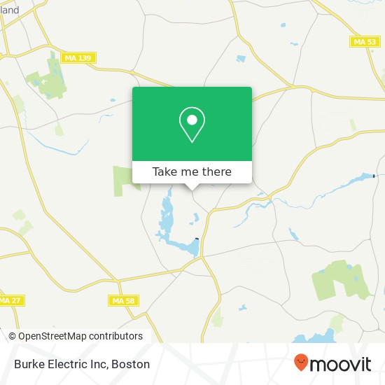 Mapa de Burke Electric Inc