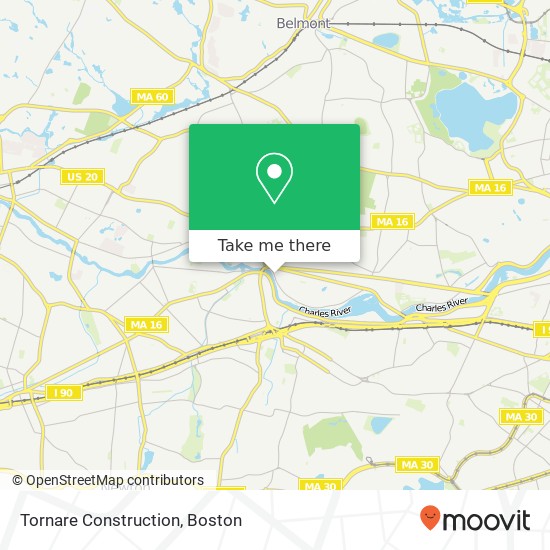 Tornare Construction map