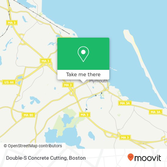 Double-S Concrete Cutting map