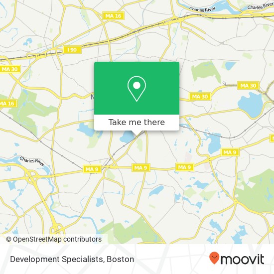 Development Specialists map