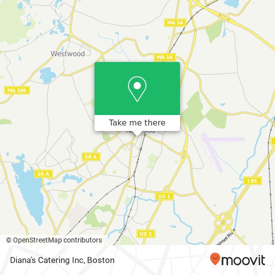 Diana's Catering Inc map