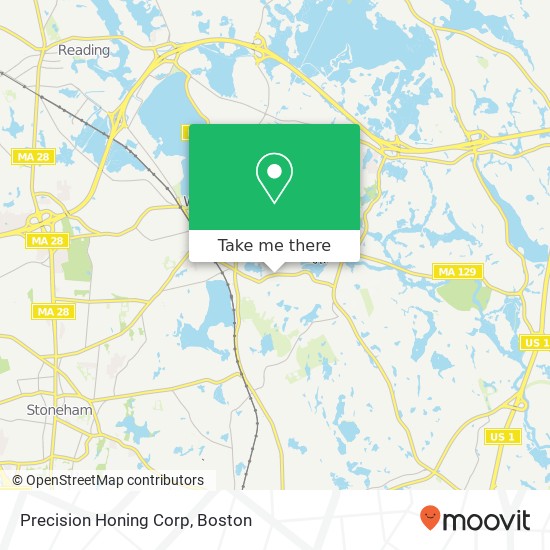 Mapa de Precision Honing Corp