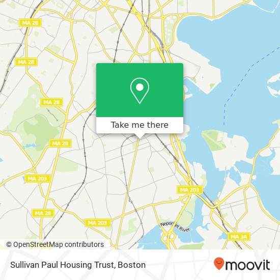 Sullivan Paul Housing Trust map