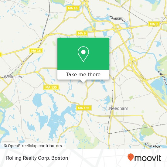 Rolling Realty Corp map