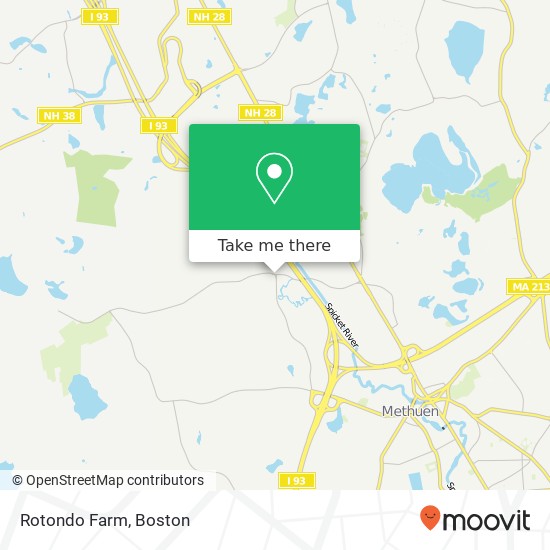 Mapa de Rotondo Farm