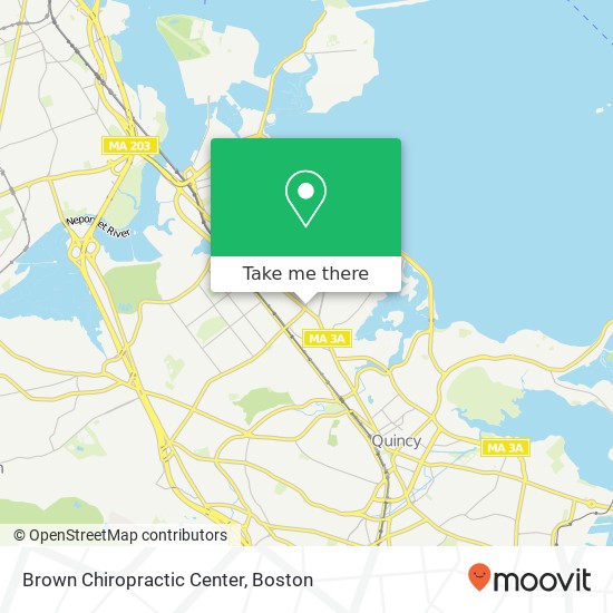 Brown Chiropractic Center map