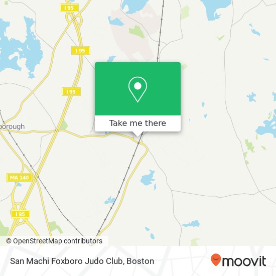 San Machi Foxboro Judo Club map