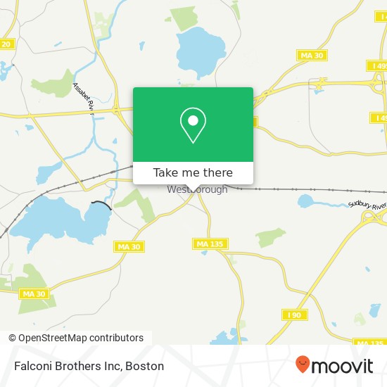Mapa de Falconi Brothers Inc