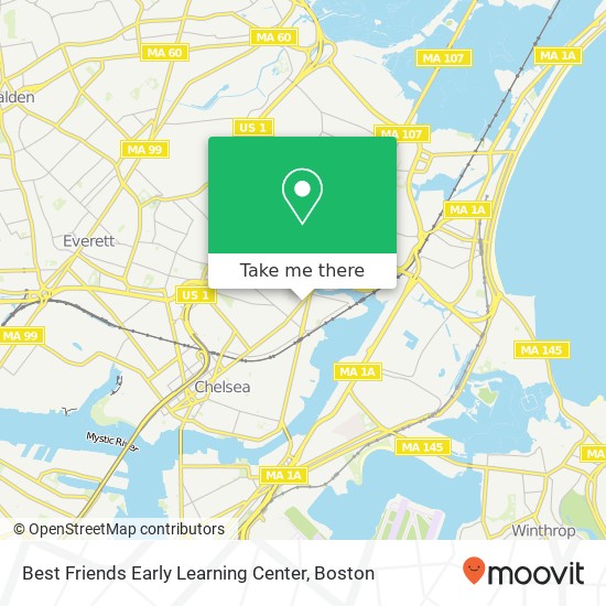 Mapa de Best Friends Early Learning Center