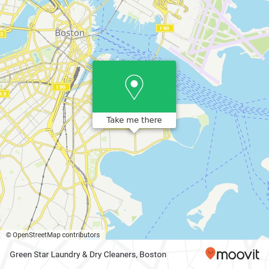 Mapa de Green Star Laundry & Dry Cleaners