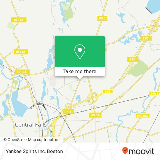 Yankee Spirits Inc map