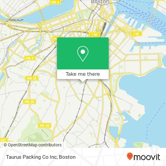 Mapa de Taurus Packing Co Inc