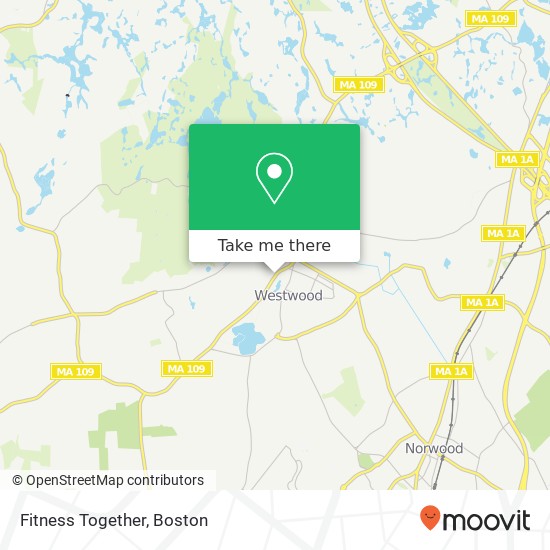 Mapa de Fitness Together