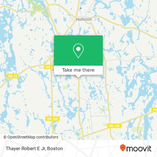 Thayer Robert E Jr map