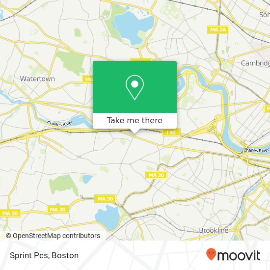 Sprint Pcs map