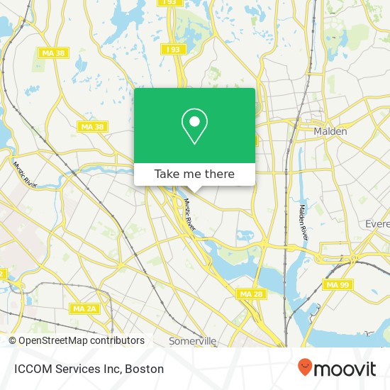 ICCOM Services Inc map