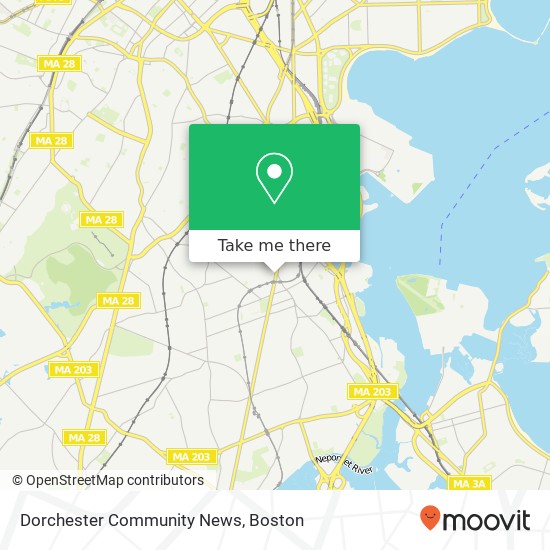 Mapa de Dorchester Community News