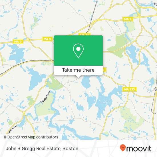 Mapa de John B Gregg Real Estate