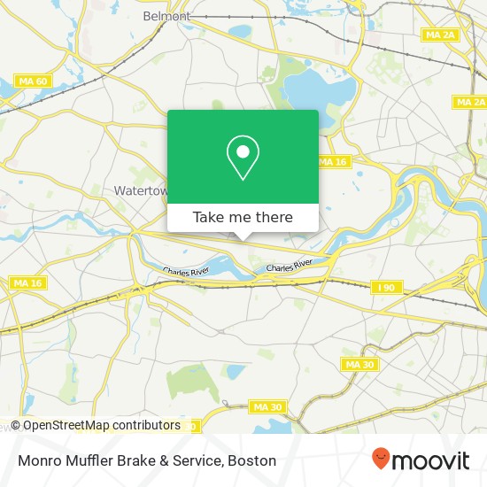 Monro Muffler Brake & Service map