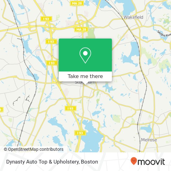 Dynasty Auto Top & Upholstery map