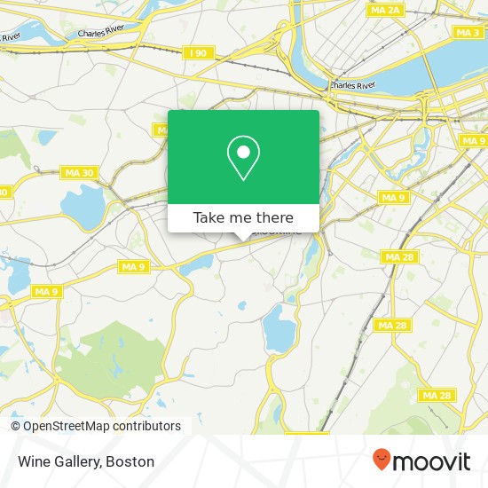 Wine Gallery map