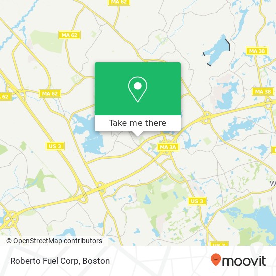 Roberto Fuel Corp map