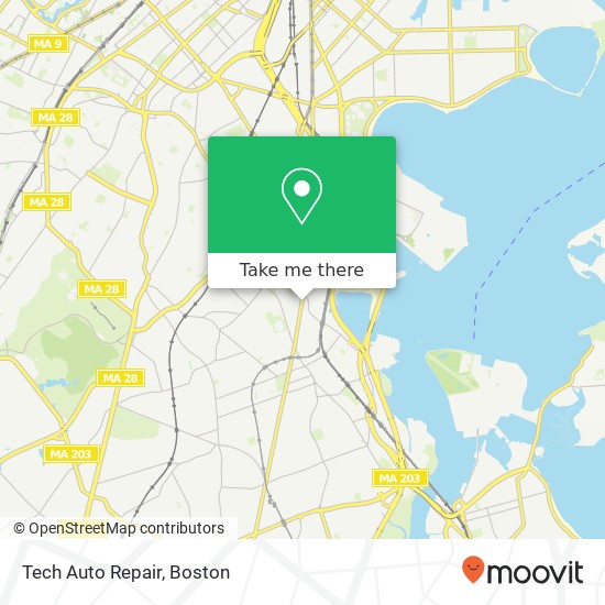 Tech Auto Repair map