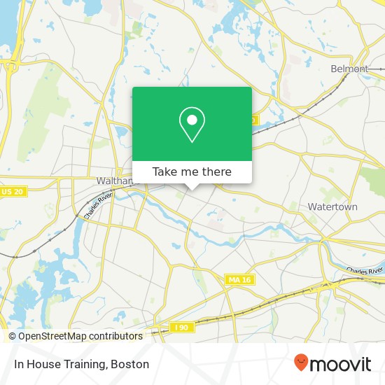 In House Training map