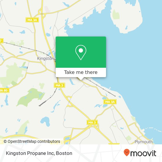 Kingston Propane Inc map