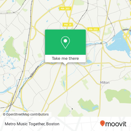 Mapa de Metro Music Together