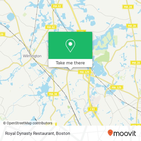 Mapa de Royal Dynasty Restaurant