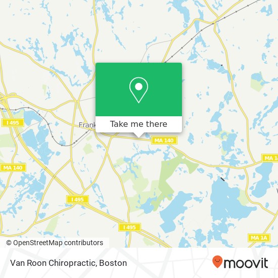 Mapa de Van Roon Chiropractic