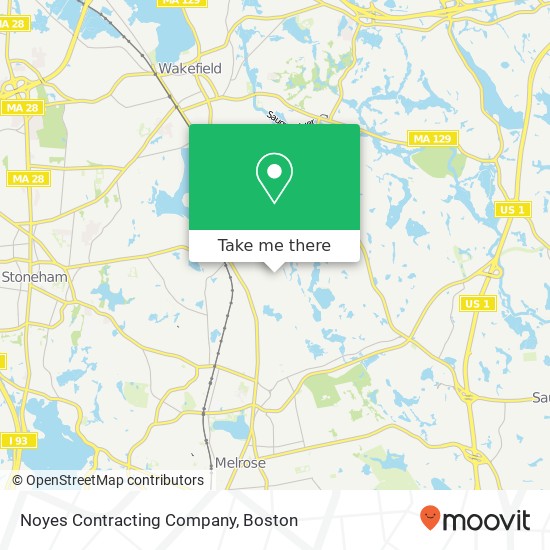 Noyes Contracting Company map