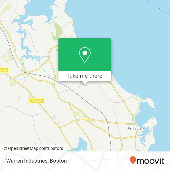 Warren Industries map
