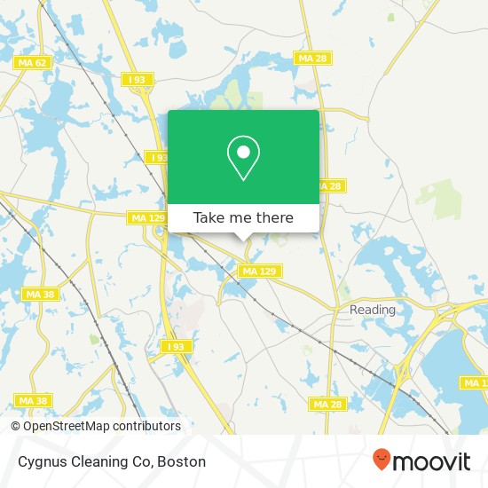 Mapa de Cygnus Cleaning Co