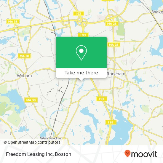 Mapa de Freedom Leasing Inc