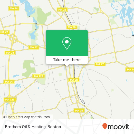 Brothers Oil & Heating map