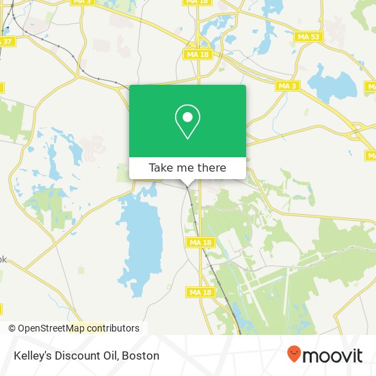 Kelley's Discount Oil map