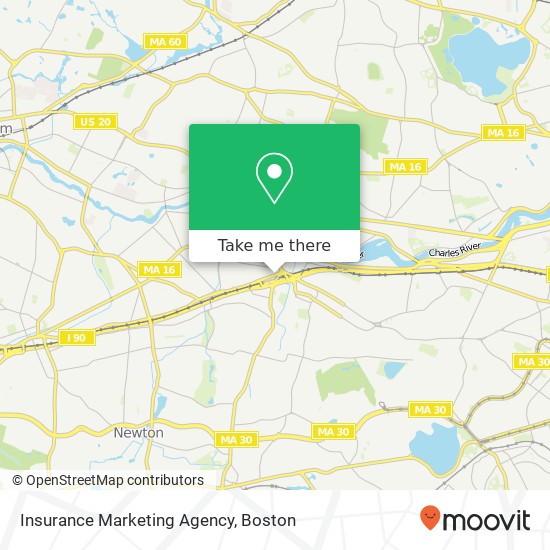 Insurance Marketing Agency map