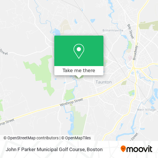 Mapa de John F Parker Municipal Golf Course