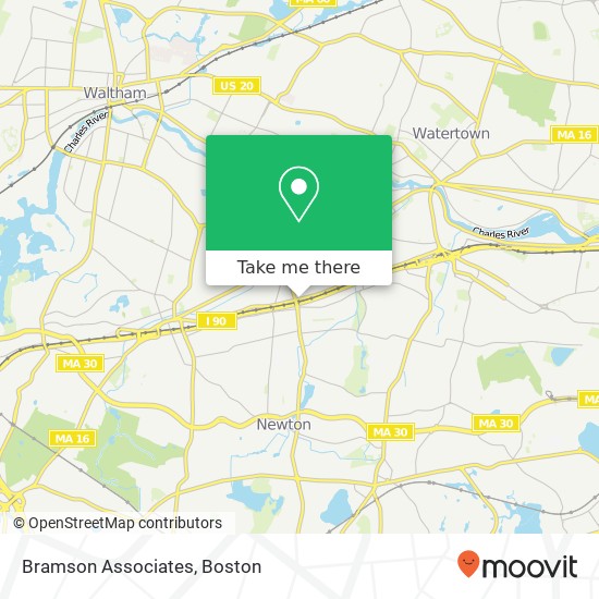 Bramson Associates map