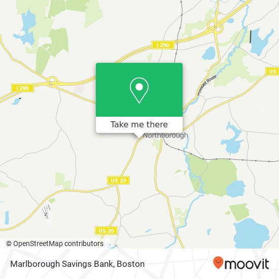 Mapa de Marlborough Savings Bank