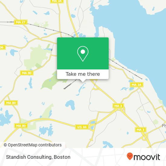 Standish Consulting map